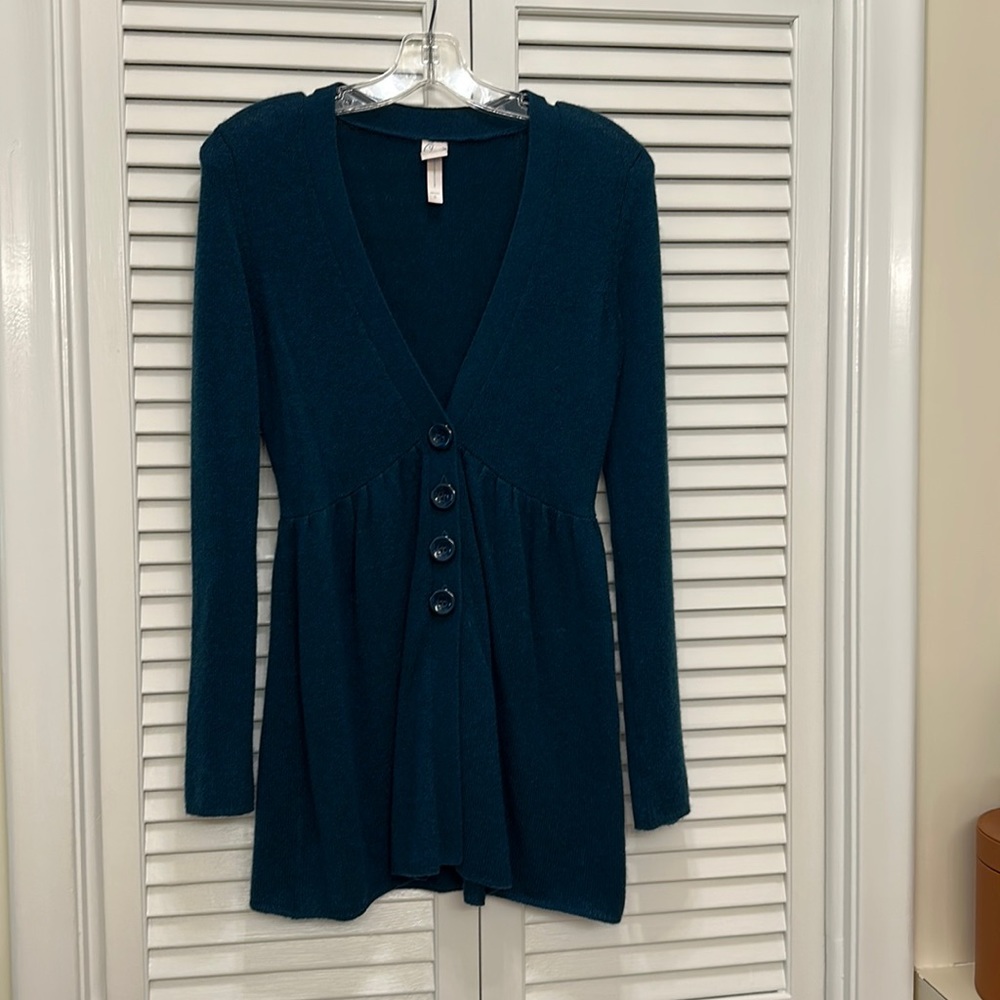 Aqua Cashmere Sweater